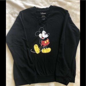 Black Disney Mickey Mouse sweater